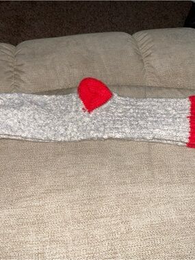 Vintage Seneca Red Jacket Wool Blend Socks NWT Size 10-13 Union Made In USA